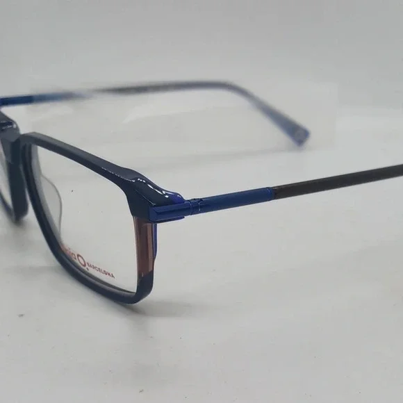 NWT RX-ABLE ETNIA BARCELONA EYEGLASS FRAMES DUBEAU BLUE BROWN display picture 1